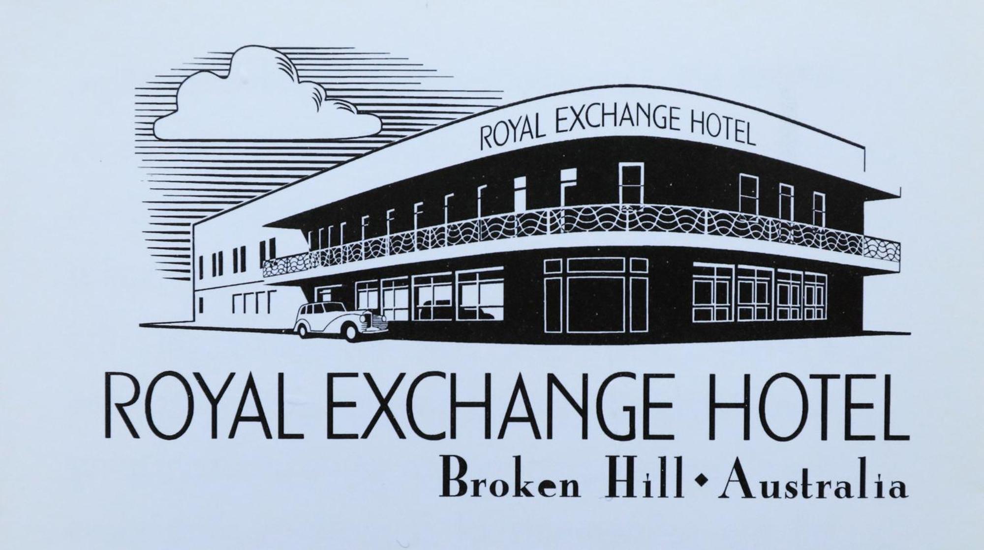 Royal Exchange Hotel Брокен-Хилл Экстерьер фото
